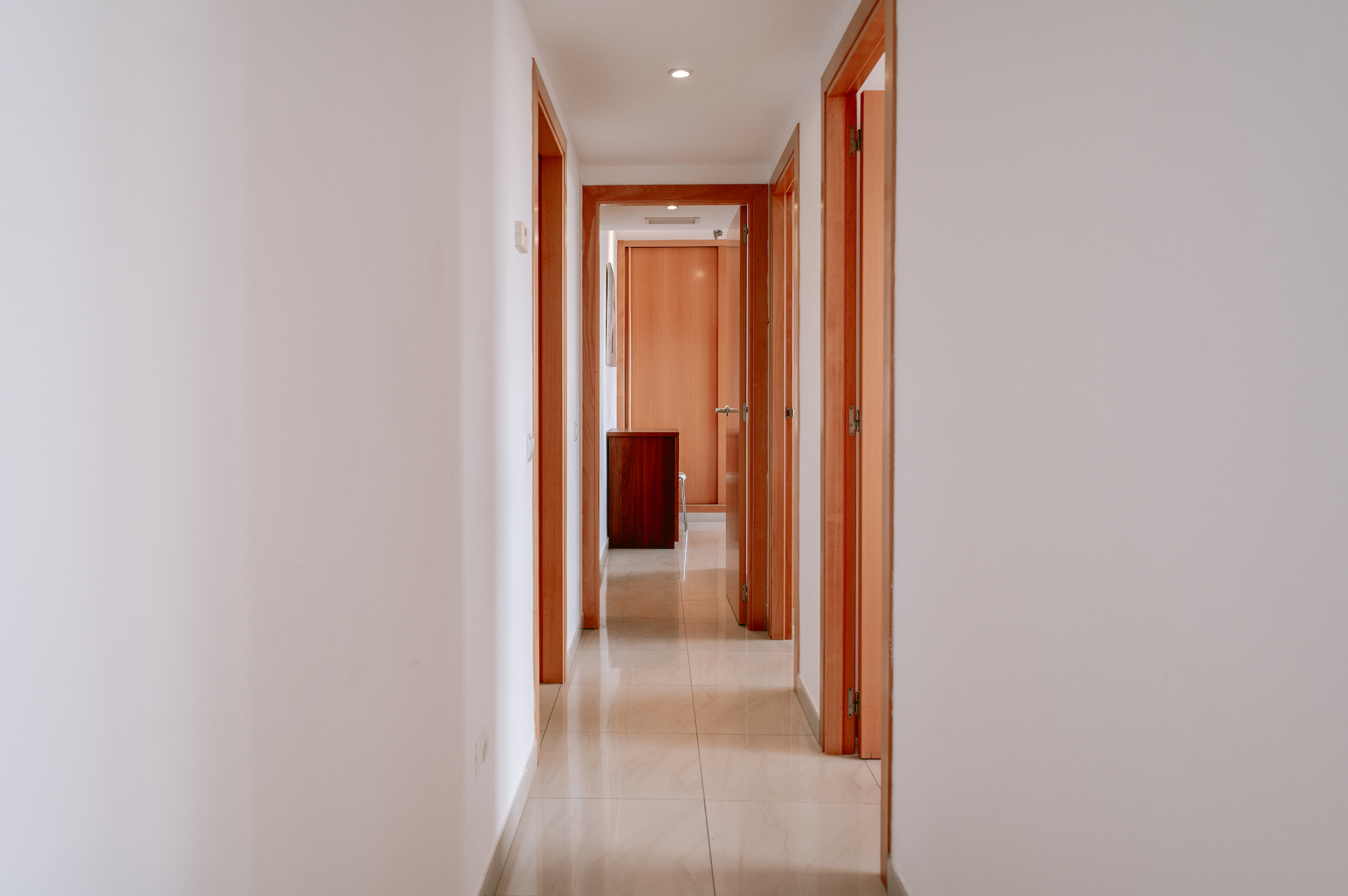 Resa Estates Ibiza te koop sale es vive apartment roof terrace hallway.JPG